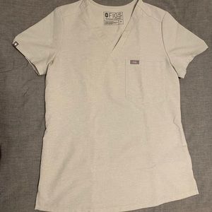 Figs Space Grey Catarina Scrub Top